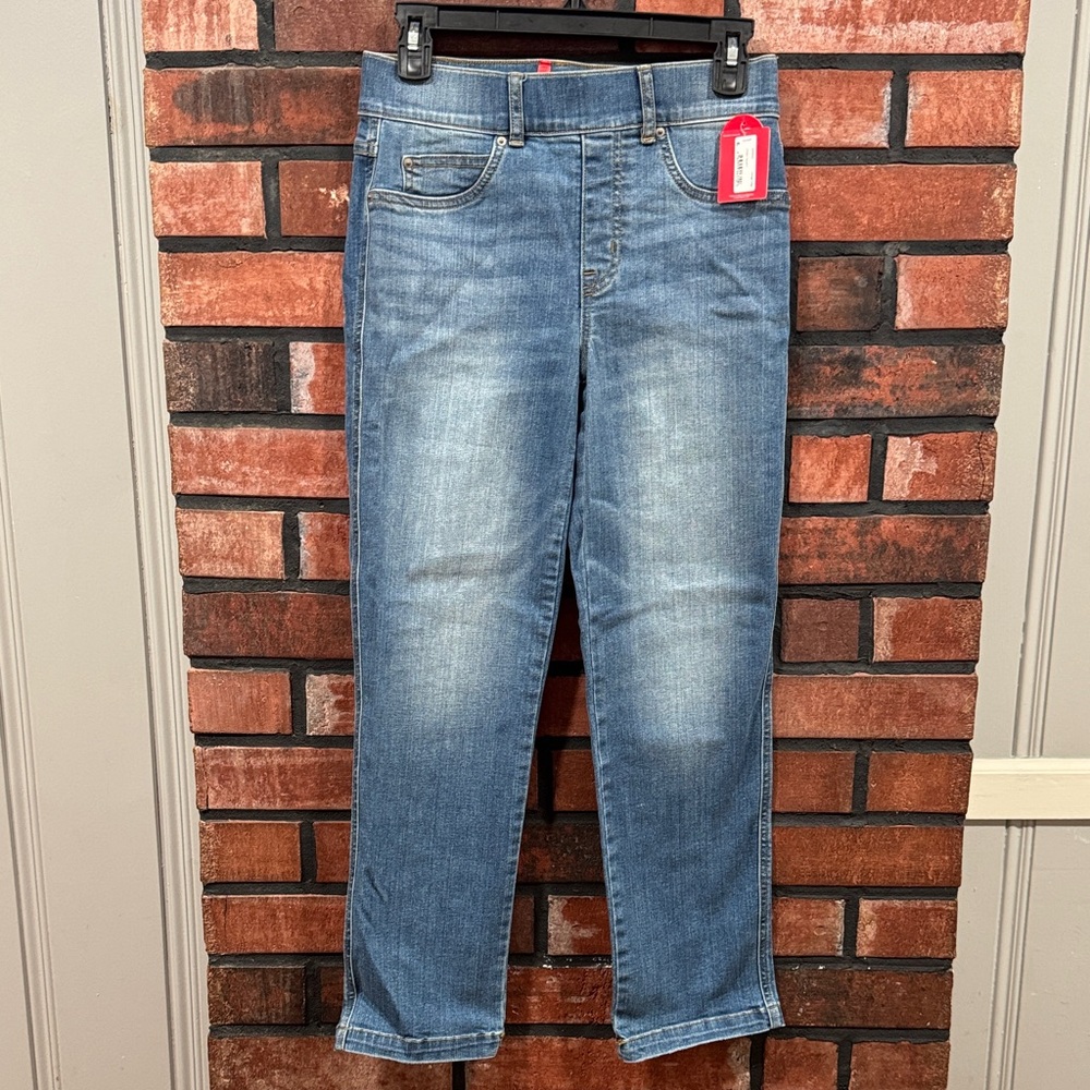 SPANX Medium Wash Blue Jeans